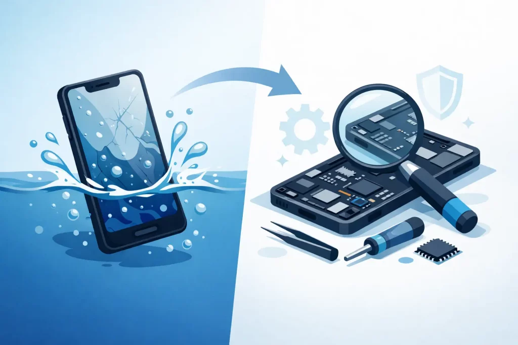 Is Water Damaged Phone Repairable?