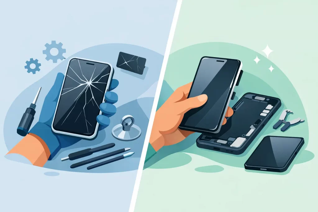 Screen Repair or Replacement: Which One?