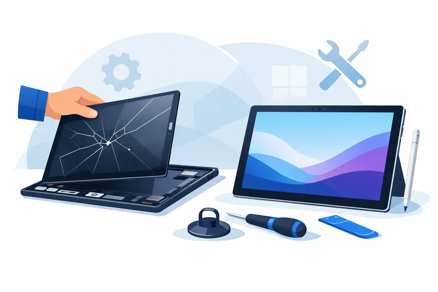 Surface Pro Screen Replacement Service Guide