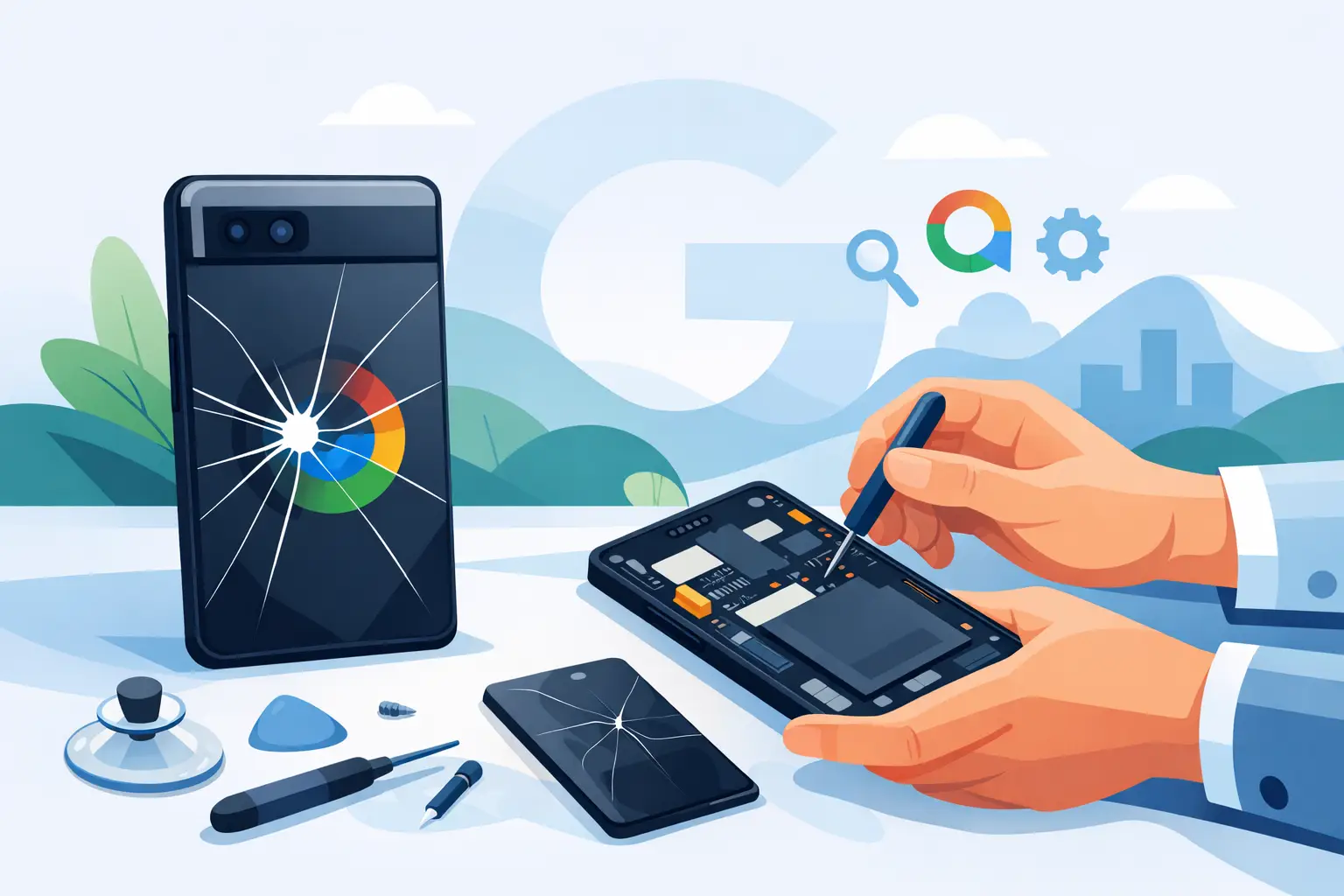 Google Pixel Screen Repair Review