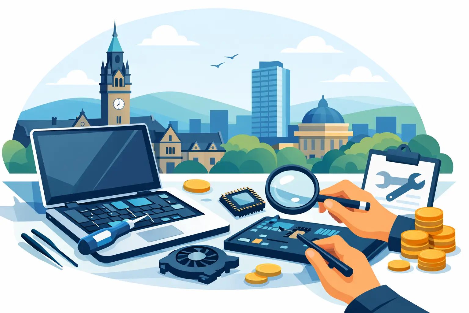 A Guide to Laptop Repair Costs in Sheffield