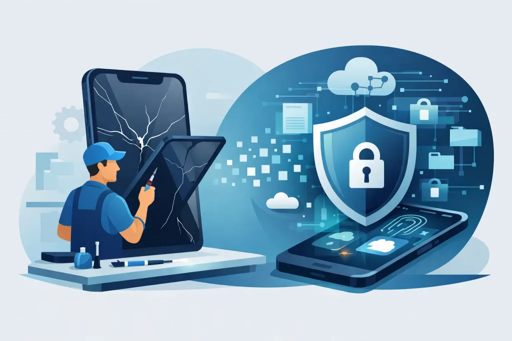 Does Screen Repair Keep Data Safe?