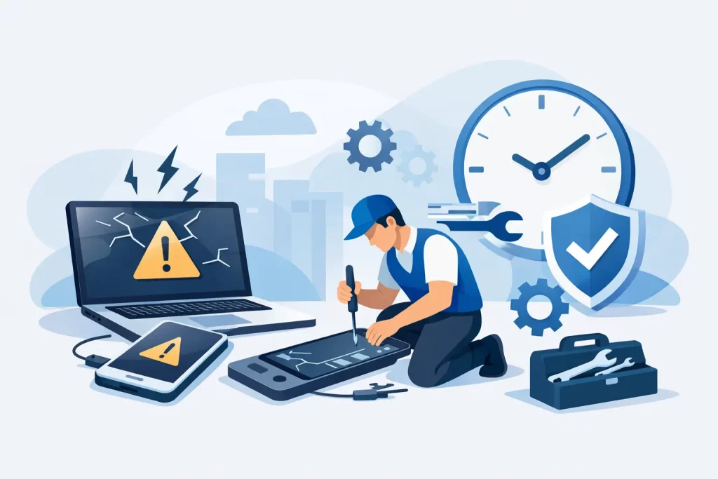 Same Day Repair Benefits When Your Tech Fails