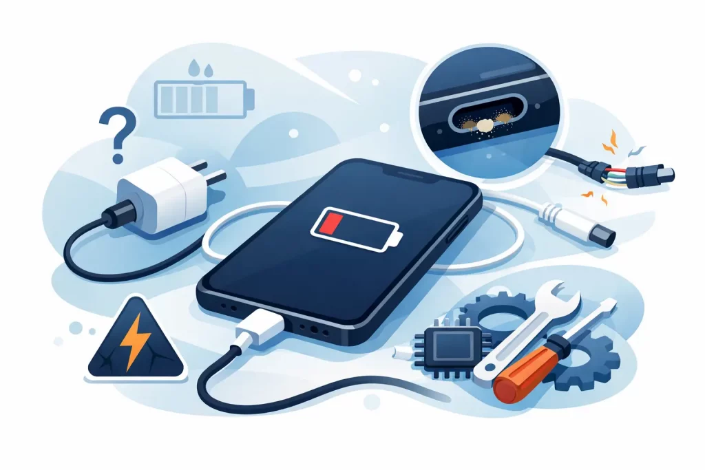 Why Is Phone Not Charging? Causes and Fixes