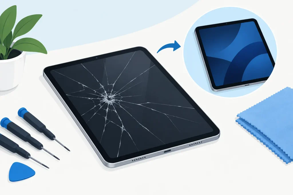 How to Repair Cracked iPad Screens Safely