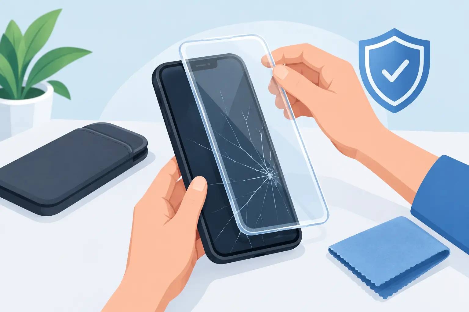 How to Protect a Cracked Phone Until Repair
