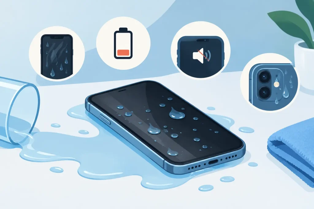 Top Signs of Phone Water Damage to Watch For
